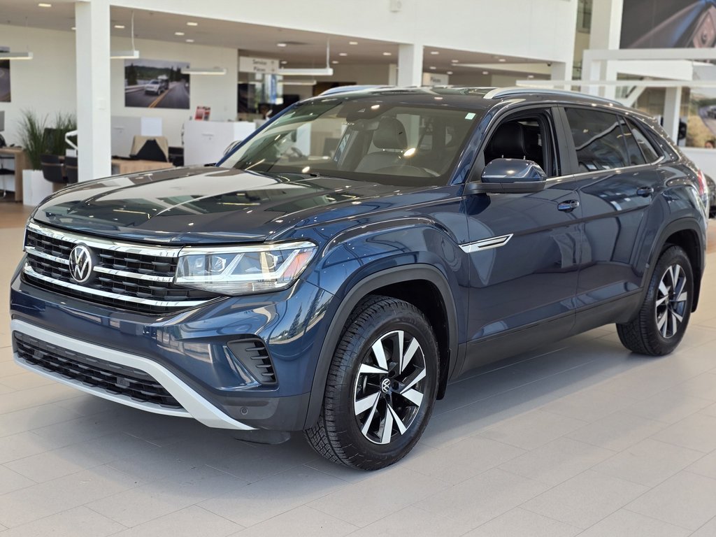 Volkswagen Atlas Cross Sport Comfortline V6 | DÉMARREUR | CARPLAY | CAM | CUIR 2022 à Laval, Québec - 4 - w1024h768px