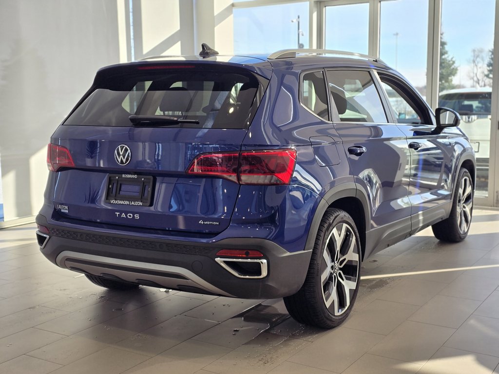 Volkswagen Taos Highline | BAS KM | PANO | CUIR | CARPLAY | AWD 2022 à Laval, Québec - 6 - w1024h768px