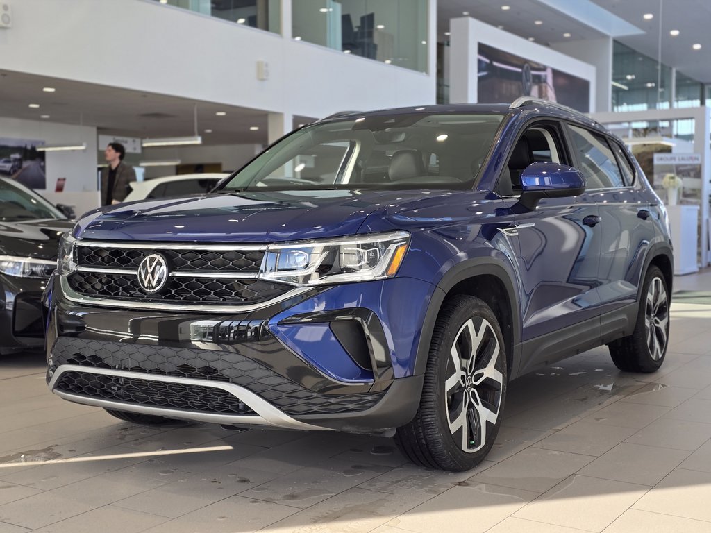 Volkswagen Taos Highline | BAS KM | PANO | CUIR | CARPLAY | AWD 2022 à Laval, Québec - 4 - w1024h768px
