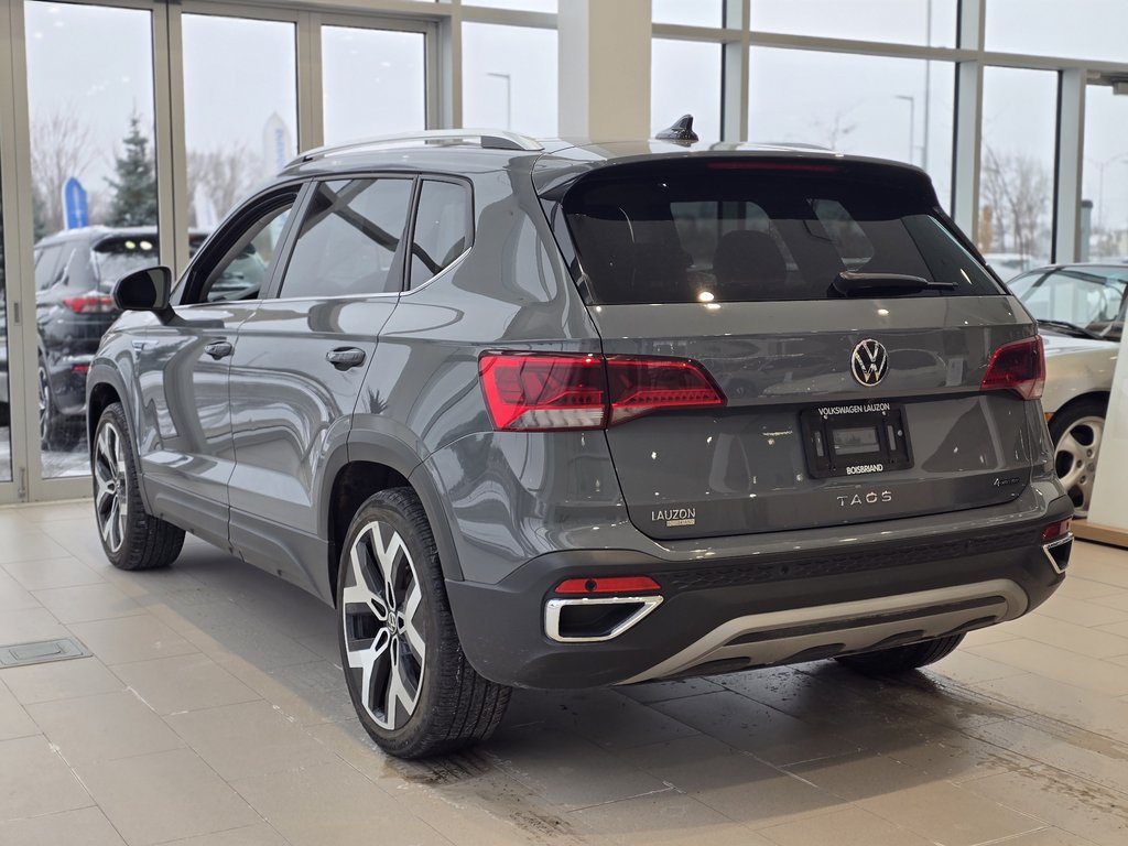 Volkswagen Taos Highline | BAS KM | DÉMARREUR | PANO | CUIR | AWD 2022 à Laval, Québec - 4 - w1024h768px