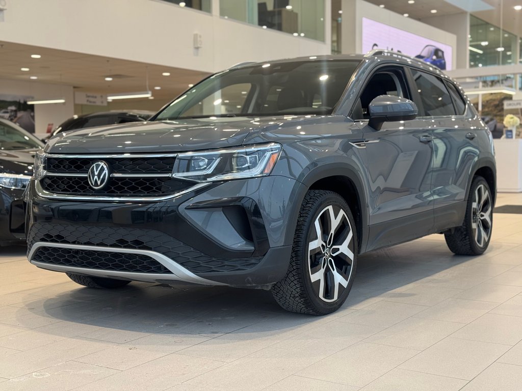 2022 Volkswagen Taos Highline DÉMARREUR | PANO | CUIR | NAV | CAMÉRA in Laval, Quebec - 4 - w1024h768px