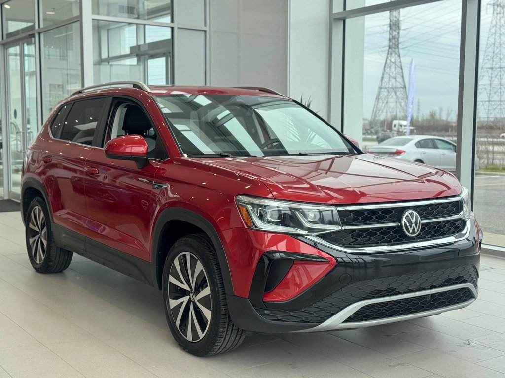 2022 Volkswagen Taos Highline | DÉMARREUR | PANO | CUIR | CARPLAY | +++ in Laval, Quebec - 1 - w1024h768px