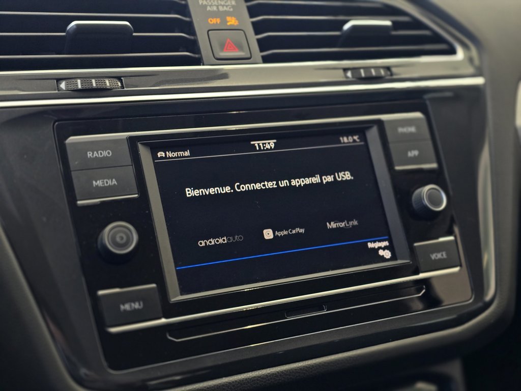 2022 Volkswagen Tiguan Trendline 4MOTION | CARPLAY | CAMÉRA | BLUETOOTH in Laval, Quebec - 18 - w1024h768px