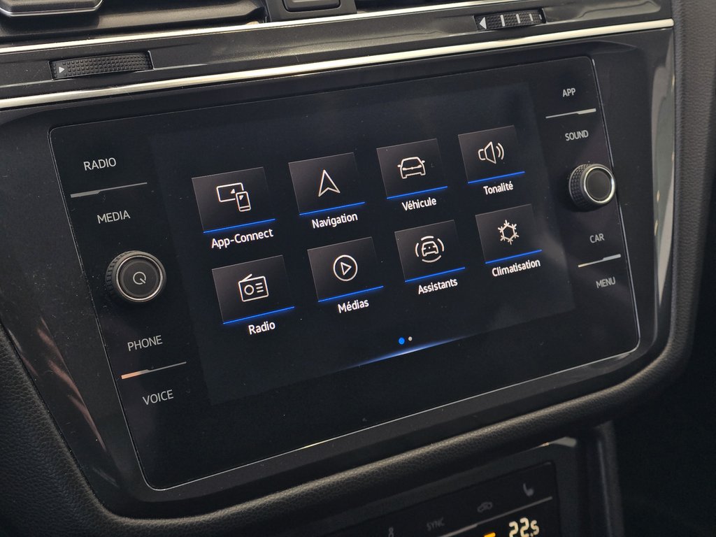 2022 Volkswagen Tiguan Comfortline BAS KM | CARPLAY | CAMÉRA | +++ in Laval, Quebec - 17 - w1024h768px