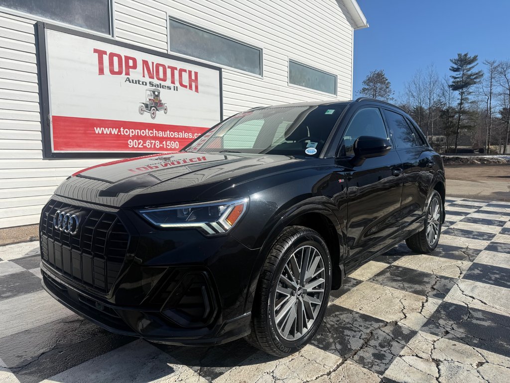 2021 Audi Q3 PREMIUM PLUS S LINE 45 Progressiv, keyless entry, backup camera, BT in COLDBROOK, Nova Scotia - 1 - w1024h768px