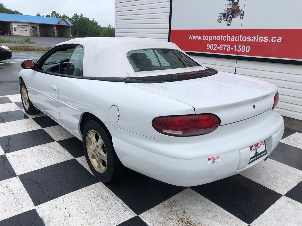 1998 Chrysler Sebring JXi - Convertible, Power Windows, Leather Seats in COLDBROOK, Nova Scotia - 6 - w1024h768px