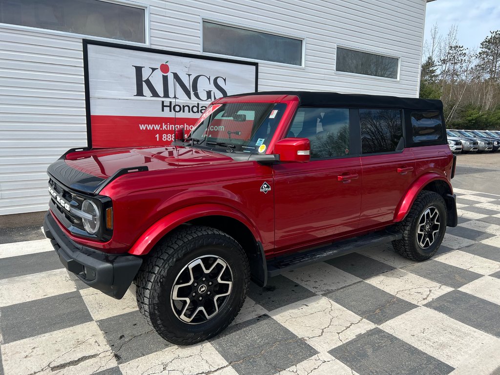 2021  Bronco OUTERBANKS - 4X4, Soft top, Heated seats, Tow PKG in Kentville, Nova Scotia - 1 - w1024h768px
