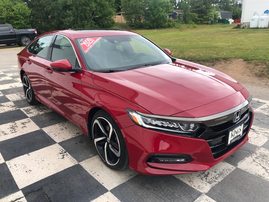 Honda Accord Sport - sunroof, hands free, reverse camera, a/c 2020 à COLDBROOK, Nouvelle-Écosse - 3 - w1024h768px