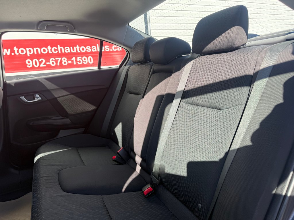 Honda CIVIC LX EX, keyless entry, backup camera, Bluetooth 2015 à COLDBROOK, Nouvelle-Écosse - 16 - w1024h768px