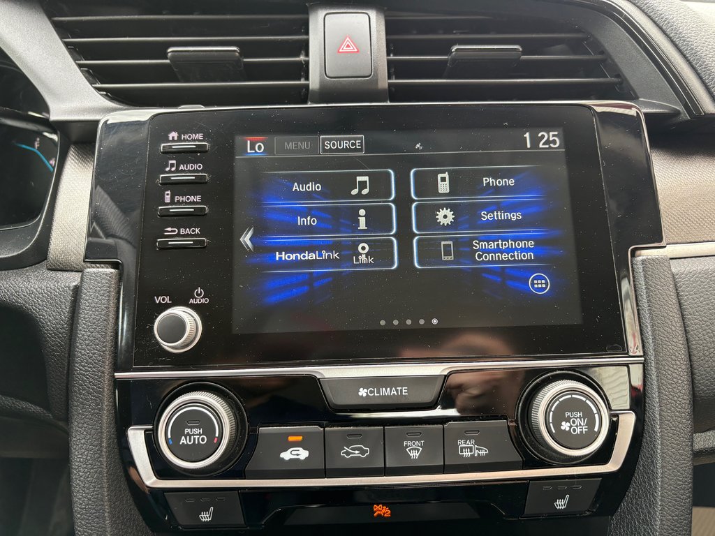 Honda CIVIC LX LX - reverse camera, hands free, cruise control 2019 à COLDBROOK, Nouvelle-Écosse - 10 - w1024h768px