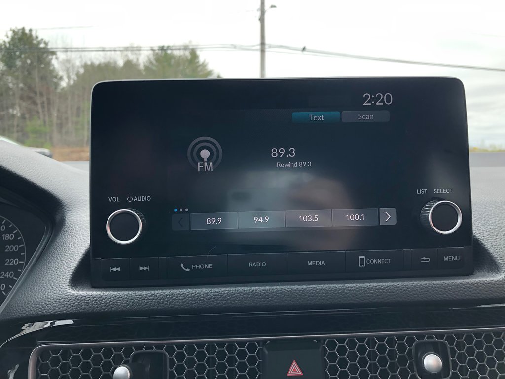 2023 Honda CIVIC SPOR Sport Touring- Heated seats and wheel; sunroof in COLDBROOK, Nova Scotia - 12 - w1024h768px