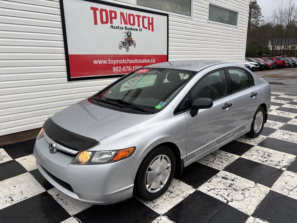 2008  Civic DX-G, 5sp M/T, cd player, FWD, aux, AM/FM radio in COLDBROOK, Nova Scotia - 1 - w1024h768px