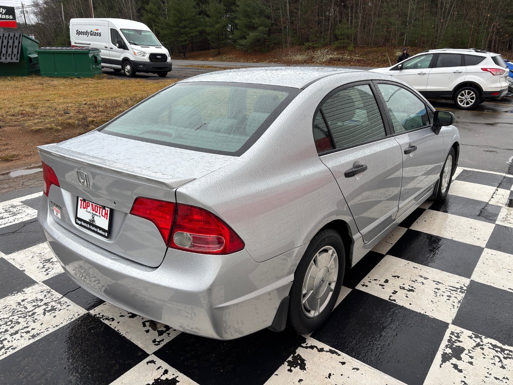 2008  Civic DX-G, 5sp M/T, cd player, FWD, aux, AM/FM radio in COLDBROOK, Nova Scotia - 4 - w1024h768px