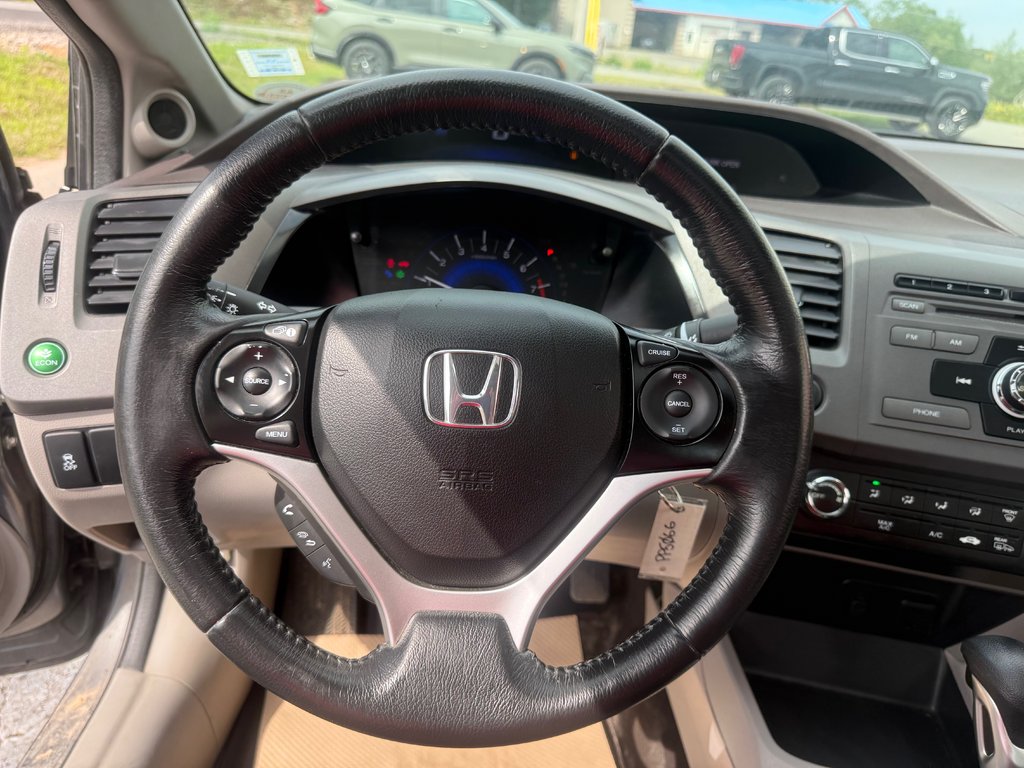 2012 Honda CIVIC EX, Keyless entry, MP3, Cruise control in Kentville, Nova Scotia - 10 - w1024h768px