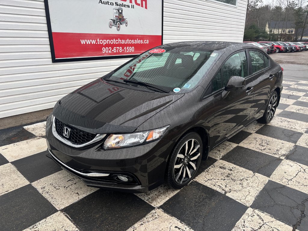 2013  Civic Touring - sunroof, power seats, heated seats, a/c in COLDBROOK, Nova Scotia - 1 - w1024h768px