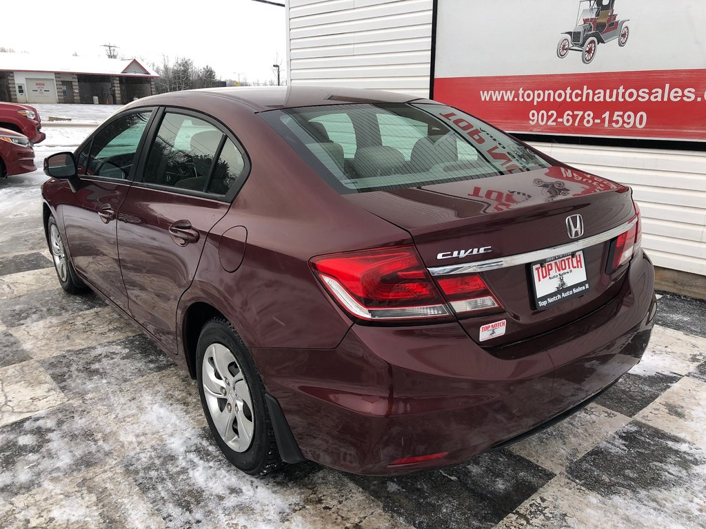 2013 Honda Civic LX - manual, cruise control, hands free, a/c in COLDBROOK, Nova Scotia - 6 - w1024h768px