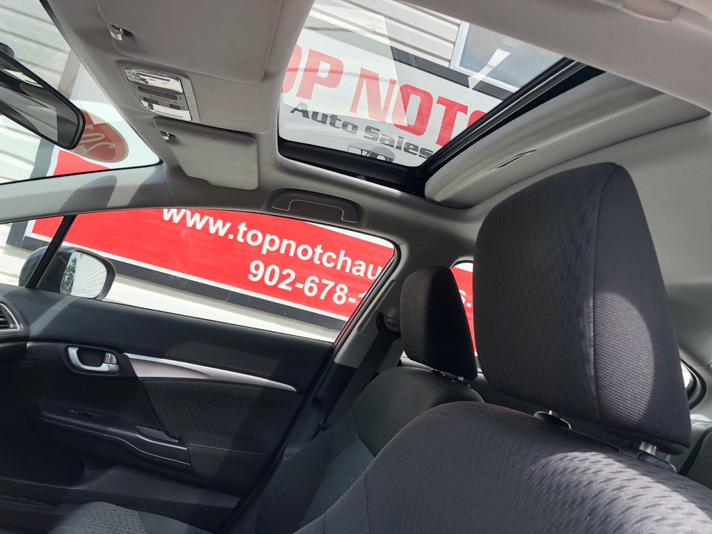 2015 Honda Civic EX - Sunroof, Reverse Camera, Bluetooth, CD Player in COLDBROOK, Nova Scotia - 19 - w1024h768px
