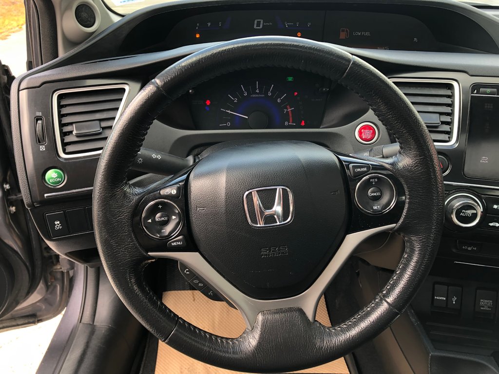 2015 Honda Civic EX - Sunroof, Reverse Camera, Bluetooth, CD Player in COLDBROOK, Nova Scotia - 10 - w1024h768px