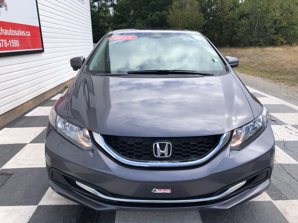 2015 Honda Civic EX - Sunroof, Reverse Camera, Bluetooth, CD Player in COLDBROOK, Nova Scotia - 2 - w1024h768px