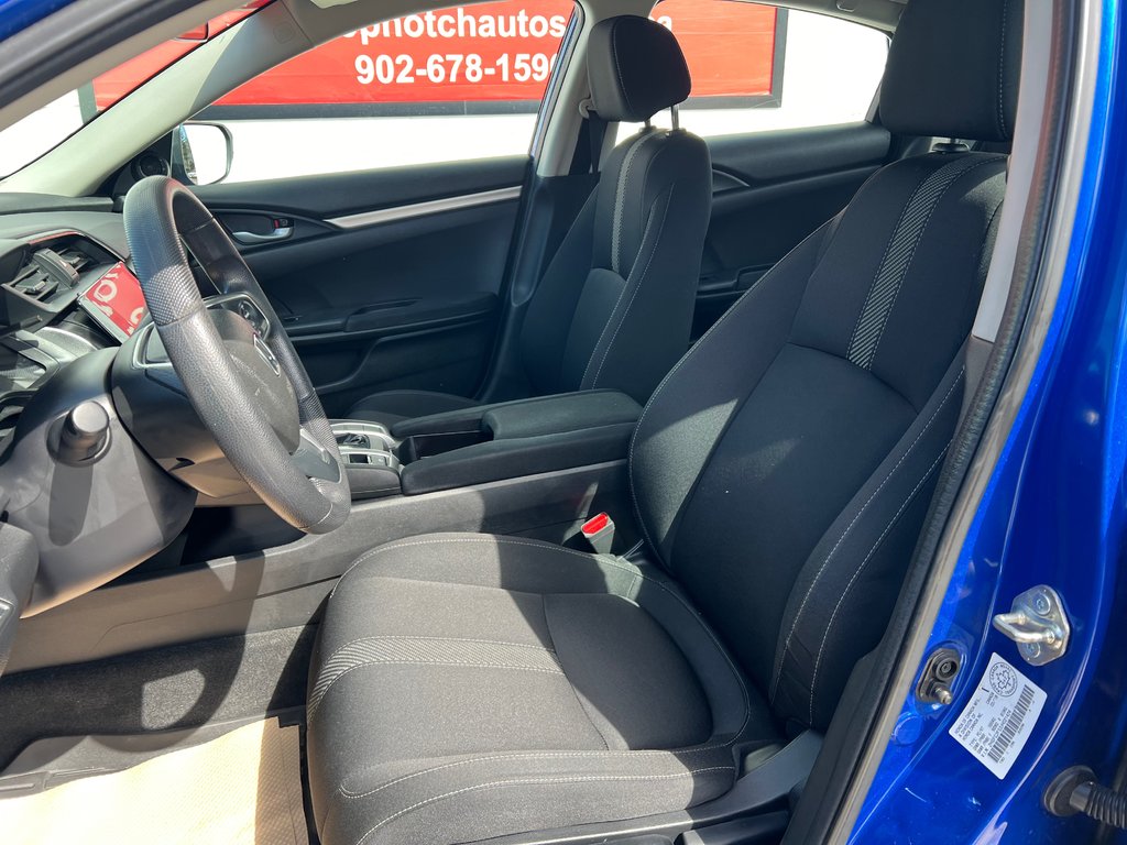 2018  Civic LX - FWD, Heated seats, Rev.cam, Cruise, A.C in Kentville, Nova Scotia - 16 - w1024h768px