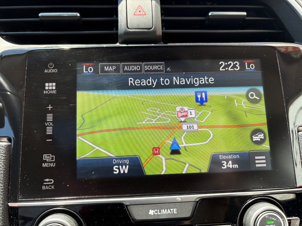 2018 Honda Civic Touring - sunroof, power seats, reverse camera in COLDBROOK, Nova Scotia - 12 - w1024h768px