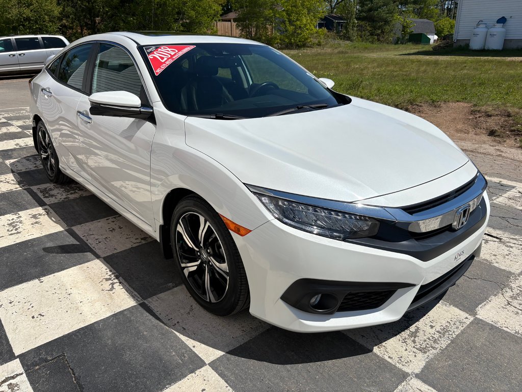 2018 Honda Civic Touring - sunroof, power seats, reverse camera in COLDBROOK, Nova Scotia - 3 - w1024h768px