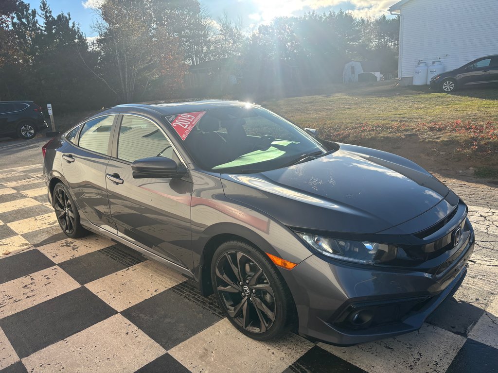 2019  Civic Sport - sunroof, power seats, dual climate zones in COLDBROOK, Nova Scotia - 3 - w1024h768px