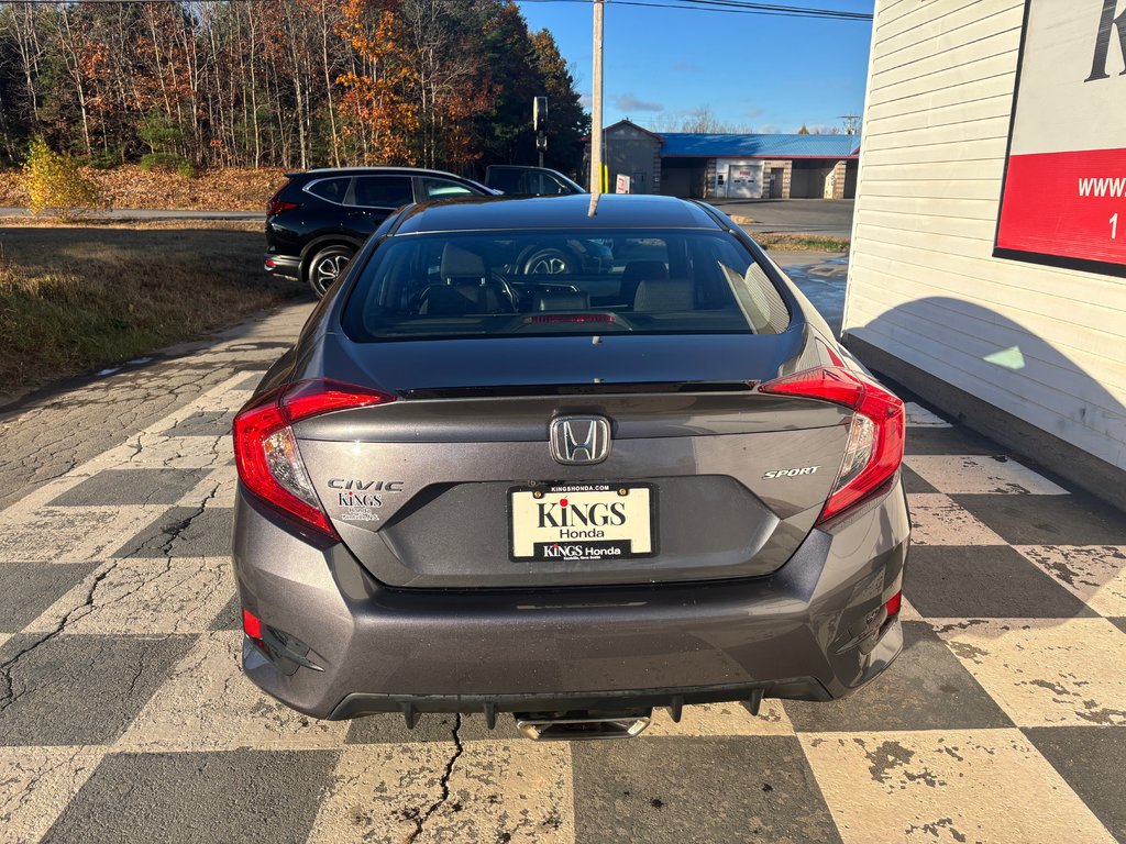 2019  Civic Sport - sunroof, power seats, dual climate zones in COLDBROOK, Nova Scotia - 5 - w1024h768px