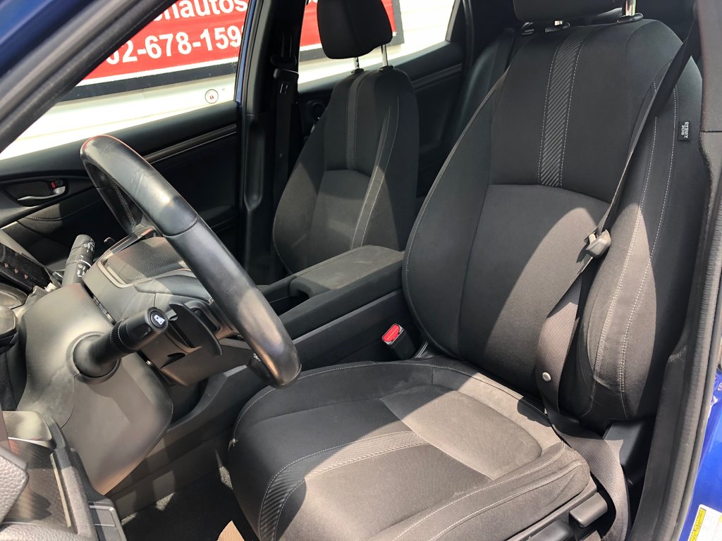 2019 Honda Civic Sport - sunroof, lane assist, reverse camera, a/c in Kentville, Nova Scotia - 16 - w1024h768px