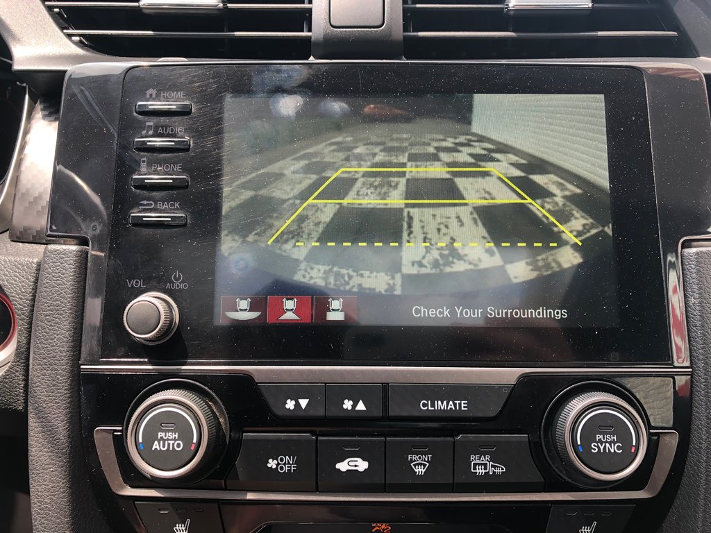 2019 Honda Civic Sport - sunroof, lane assist, reverse camera, a/c in Kentville, Nova Scotia - 12 - w1024h768px