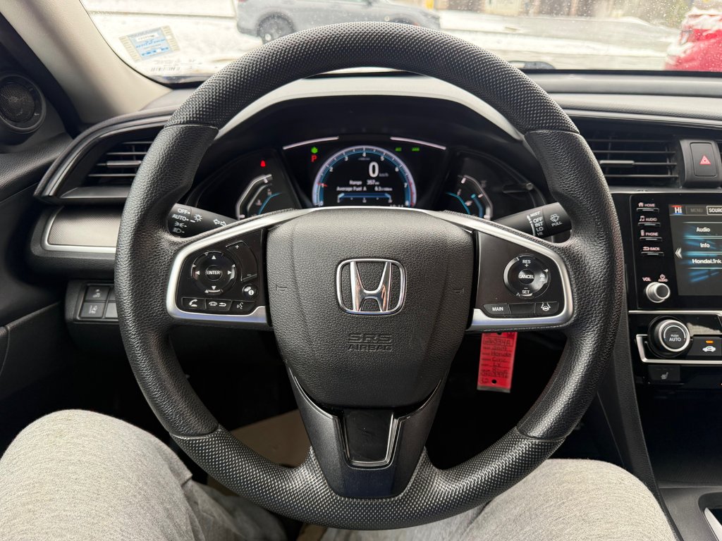 Honda CIVIC LX, keyless entry, backup camera, Bluetooth 2019 à Kentville, Nouvelle-Écosse - 10 - w1024h768px