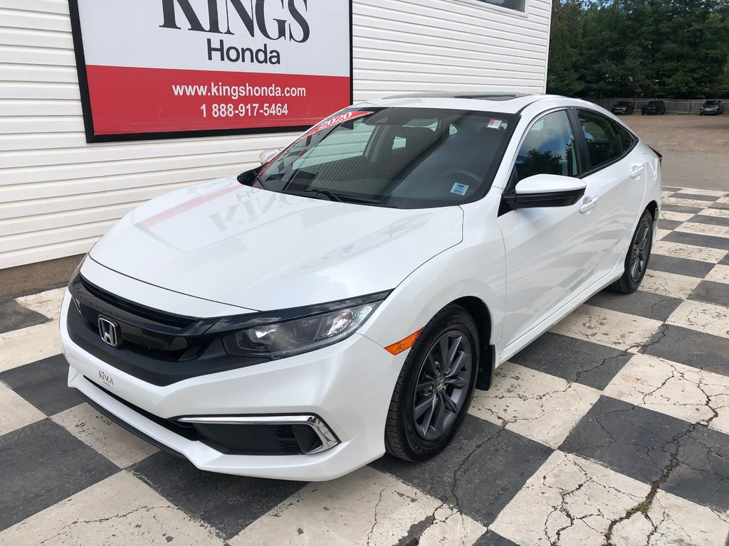 2020  Civic EX, sunroof, dual climate zones, reverse camera in COLDBROOK, Nova Scotia - 1 - w1024h768px