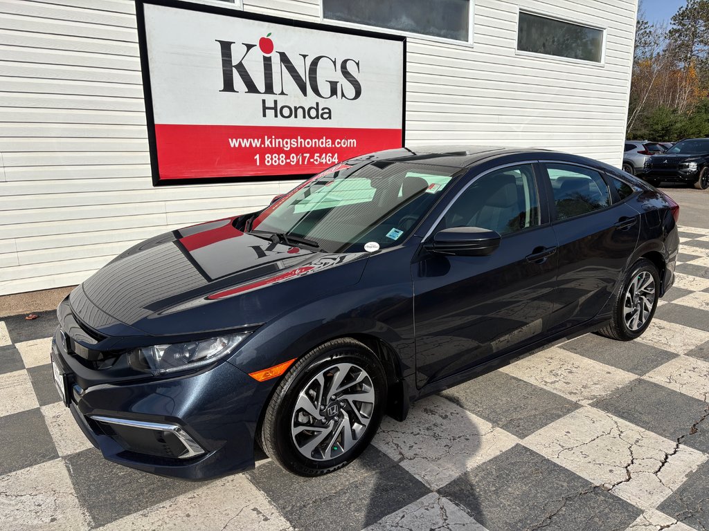 2020  Civic EX - sunroof, bluetooth, reverse/ blind spot cams in COLDBROOK, Nova Scotia - 1 - w1024h768px