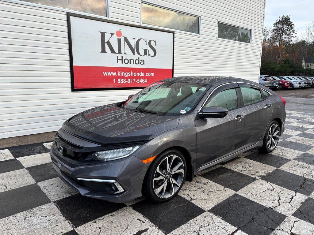 2021  Civic Touring - sunroof, blind spot & reverse cameras in COLDBROOK, Nova Scotia - 1 - w1024h768px