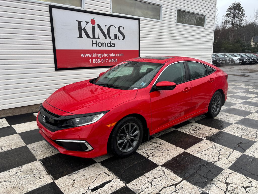 2021  Civic EX - sunroof, blind spot cam, power seats, alloys in COLDBROOK, Nova Scotia - 1 - w1024h768px