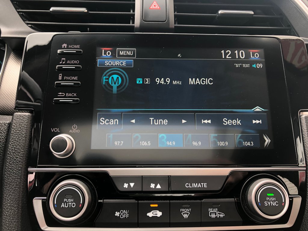 Honda Civic EX - sunroof, power seats, hands free, reverse cam 2021 à COLDBROOK, Nouvelle-Écosse - 12 - w1024h768px