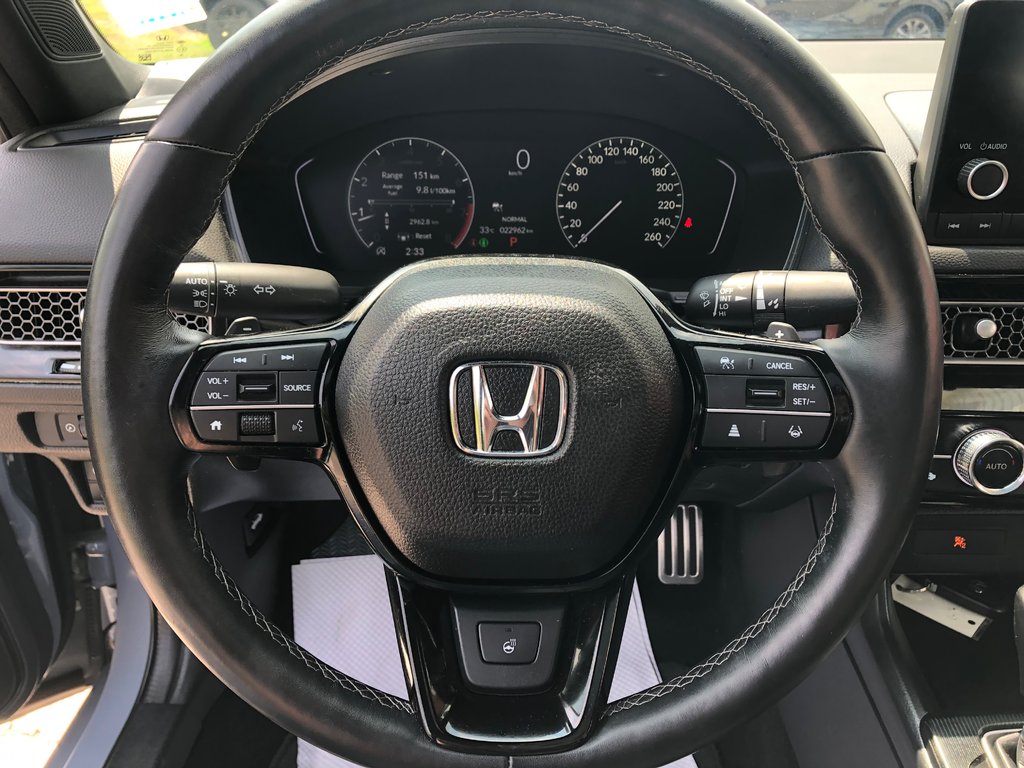 2022 Honda Civic Sport - sunroof, dual climate zones, reverse cam in Kentville, Nova Scotia - 9 - w1024h768px