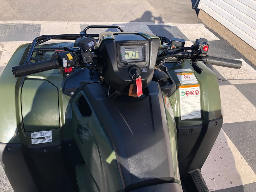 2019  TRX500FM 500, rear seat/storage compartment, manual, winch in COLDBROOK, Nova Scotia - 8 - w1024h768px