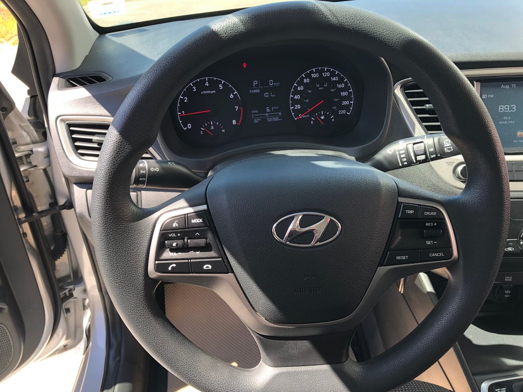 2019 Hyundai Accent Preferred - Carplay, Heated Seats, Reverse Camera in Kentville, Nova Scotia - 10 - w1024h768px