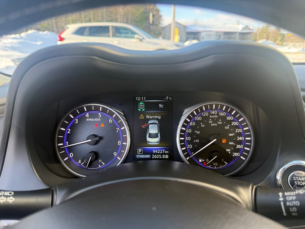 Infiniti Q50 Sport , keyless entry, backup camera, Bluetooth 2015 à Kentville, Nouvelle-Écosse - 11 - w1024h768px