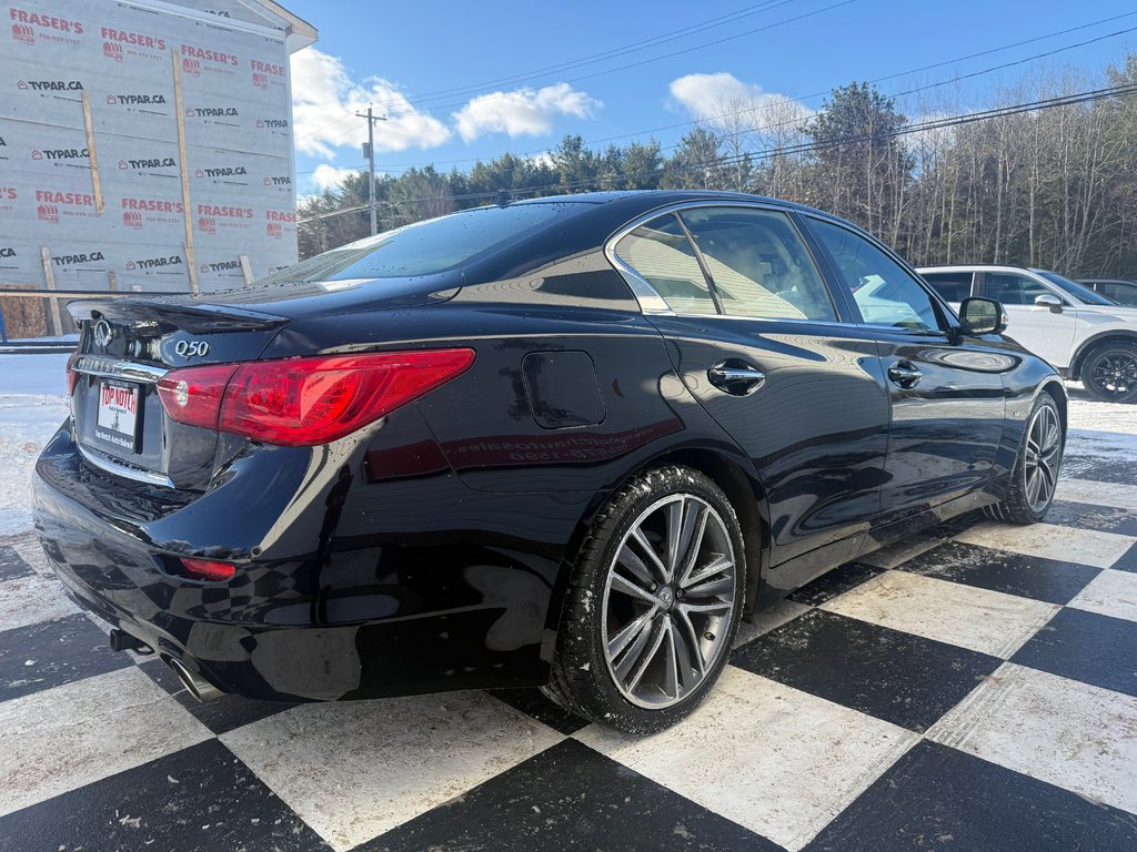 Infiniti Q50 Sport , keyless entry, backup camera, Bluetooth 2015 à Kentville, Nouvelle-Écosse - 4 - w1024h768px