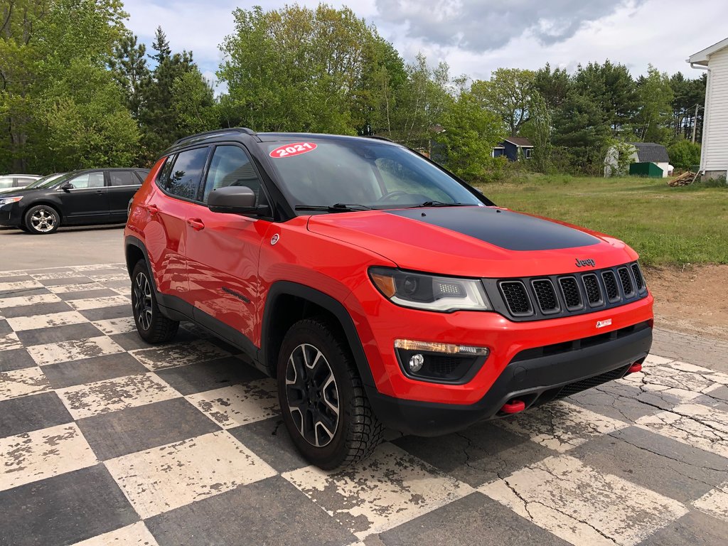 2021 Jeep Compass Trailhawk Elite, Cruise Control, 4x4, Bluetooth, in Kentville, Nova Scotia - 3 - w1024h768px