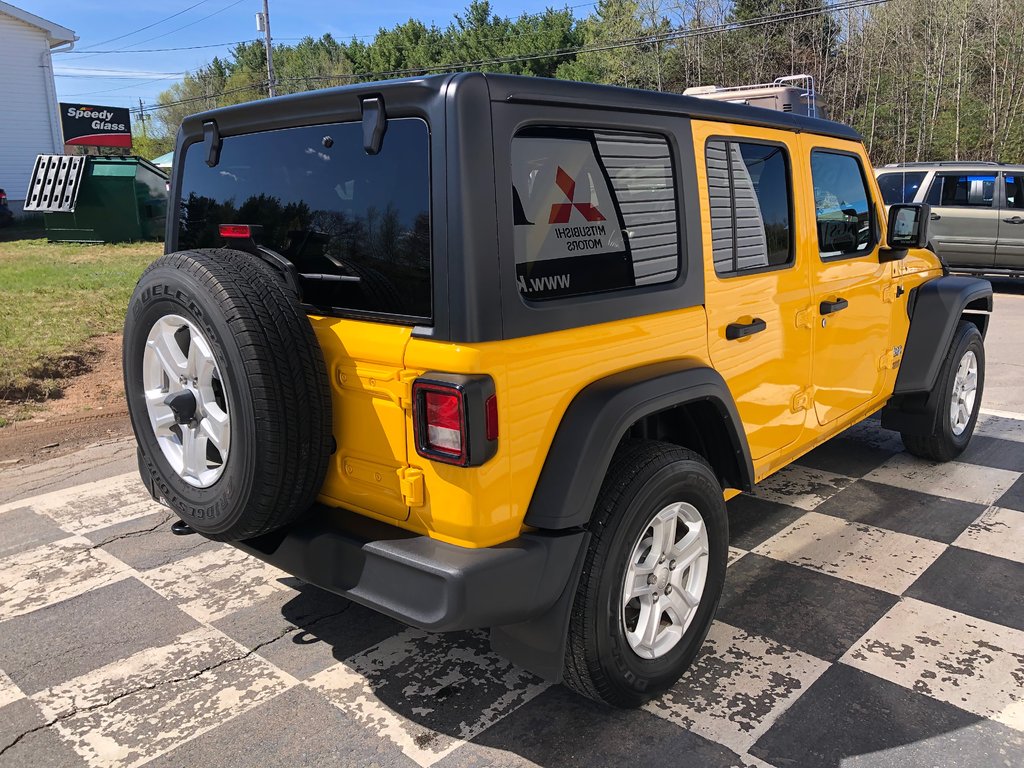 2019 Jeep Wrangler Unlimited Sport - 4WD, reverse camera, hands free, cruise in Kentville, Nova Scotia - 4 - w1024h768px