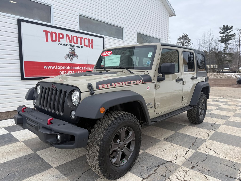 2018 Jeep WRANGLER Rubicon, keyless entry, Cruise control, Bluetooth in COLDBROOK, Nova Scotia - 1 - w1024h768px