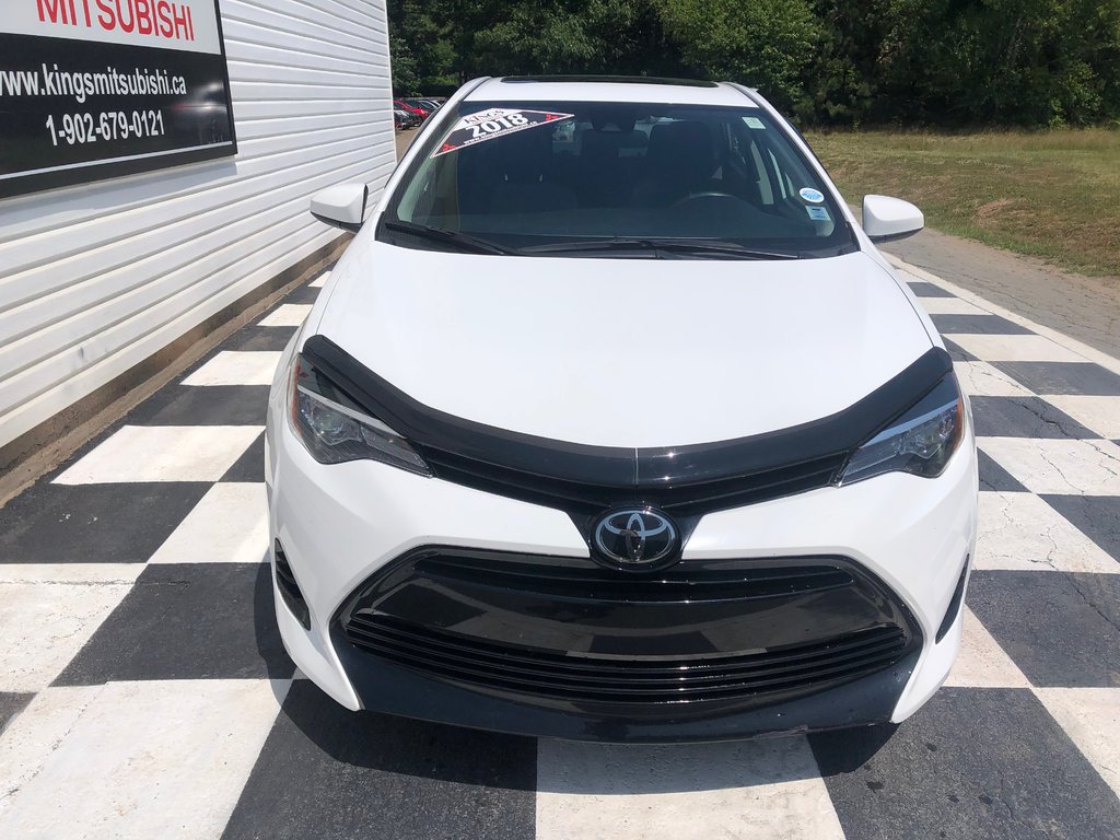 2018 Toyota Corolla LE - sunroof, cruise control, hands free, a/c in COLDBROOK, Nova Scotia - 2 - w1024h768px