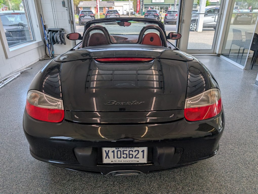 Porsche Boxster CUIR ROUGE, AUTOMATIQUE, 2004 à Magog, Québec - 5 - w1024h768px