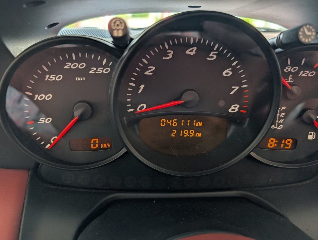Porsche Boxster CUIR ROUGE, AUTOMATIQUE, 2004 à Magog, Québec - 17 - w1024h768px
