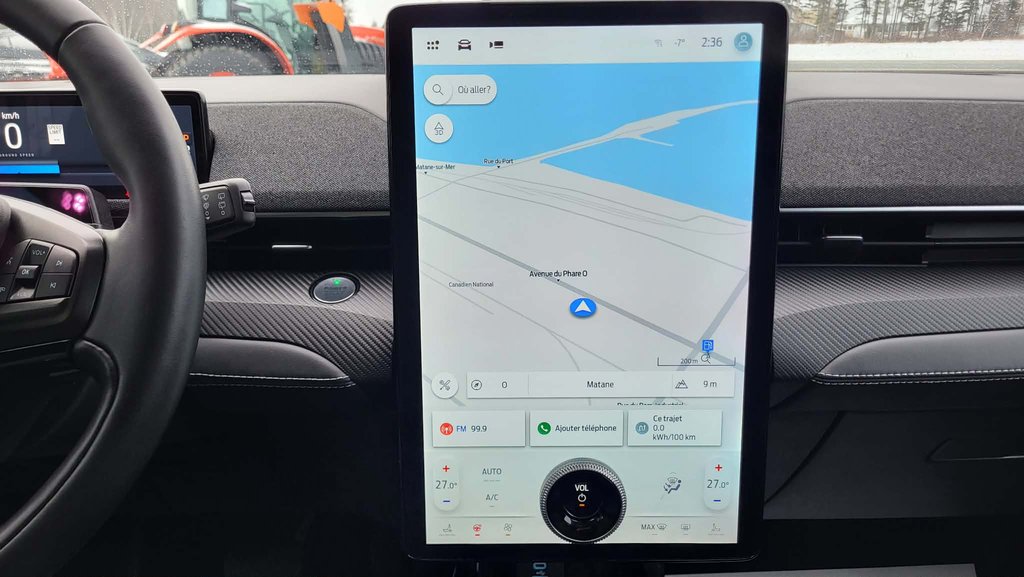 2021 Ford Mustang Mach-E Premium AWD BATTERIE LONGUE DURÉE 88KWH in Matane, Quebec - 19 - w1024h768px