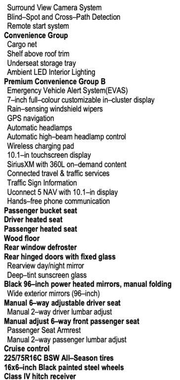Ram ProMaster Cargo Van 2500 High Roof 159' 2023 à Repentigny, Québec - 20 - w1024h768px