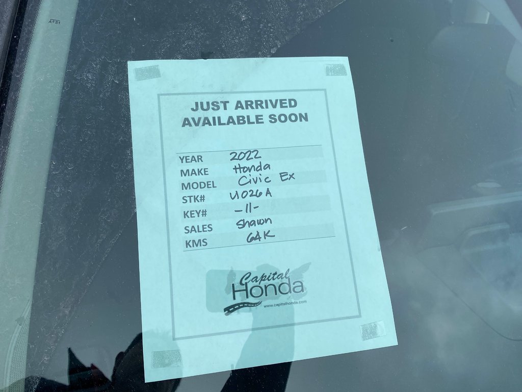 2022 Honda Civic Sedan EX-5